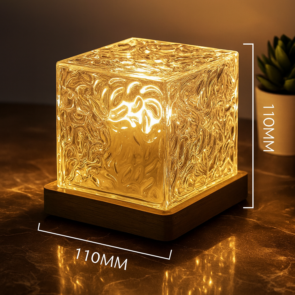 CrystalWave™ Ripple Lamp