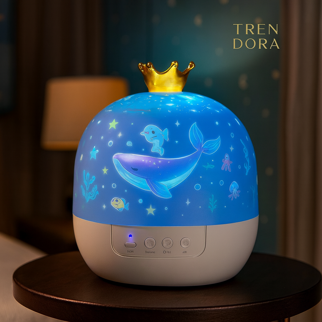 StarGlow™ Rotating Galaxy Projector Lamp