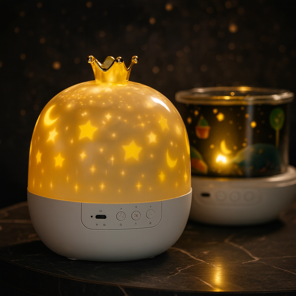 StarGlow™ Rotating Galaxy Projector Lamp