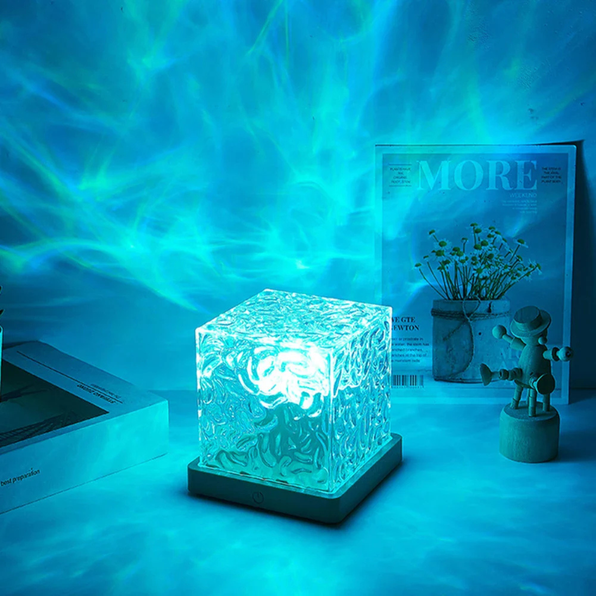 CrystalWave™ Ripple Lamp
