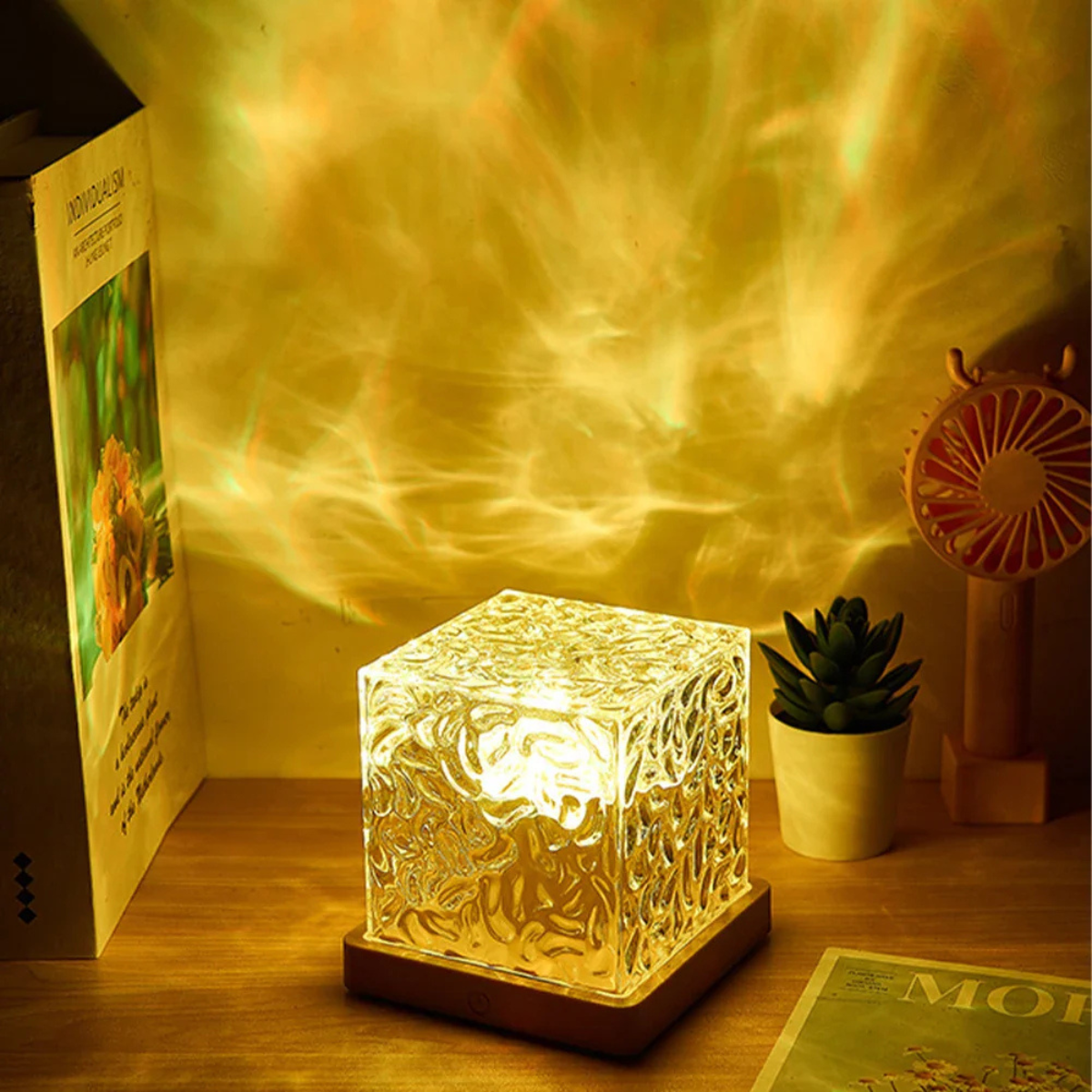 CrystalWave™ Ripple Lamp