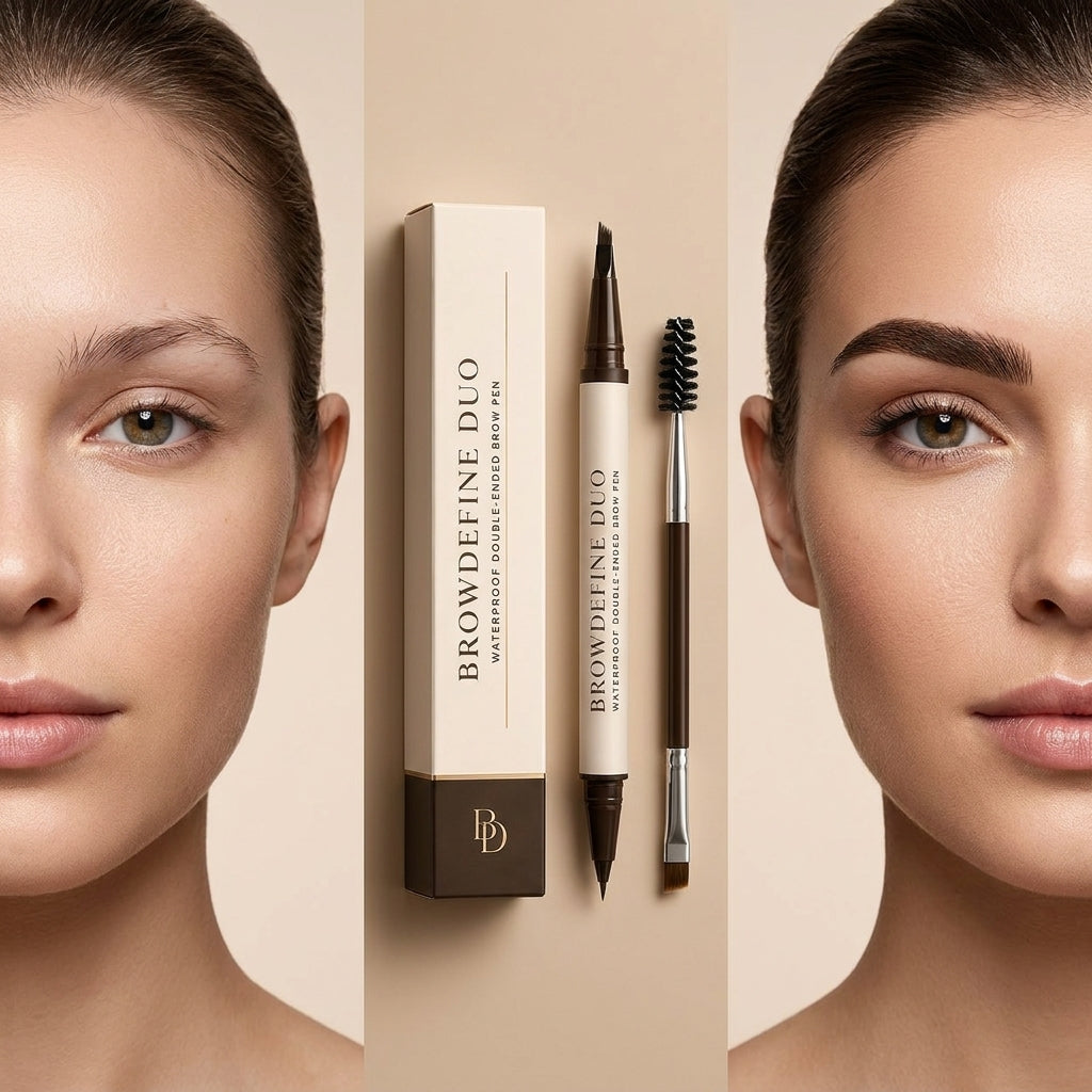 BrowDefine Duo – Waterproof Double-Ended Brow Pen