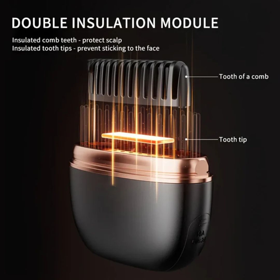 Portable Wireless Hair Straightening Brush