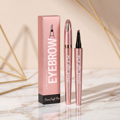 BrowCraft Pro eyebrow pen with packaging clean display for everyday brow application