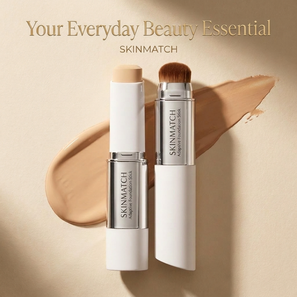 SkinMatch Foundation Stick everyday beauty essential for radiant natural coverage